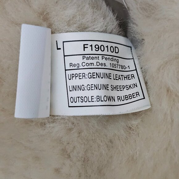 UGG Bailey Button Triplet II Tall Sheepskin Shearling Suede Wool Sand Boots - Picture 14 of 16